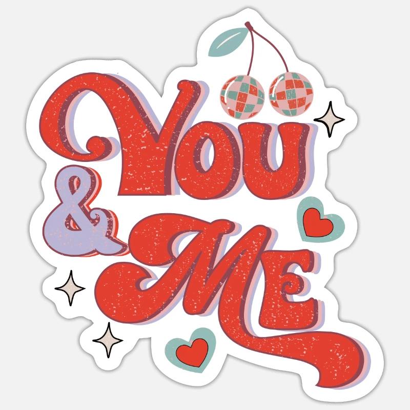 Ils - Sticker taille S (10 x 10 cm) - blanc mat