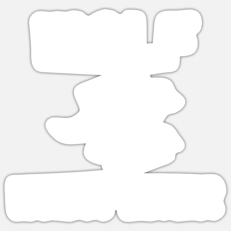 Sticker Größe S (10 x 10 cm) -