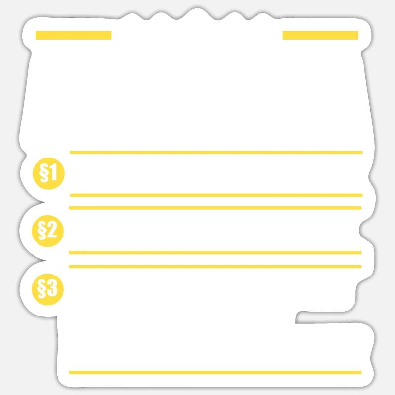 Sticker Größe S (10 x 10 cm) - 