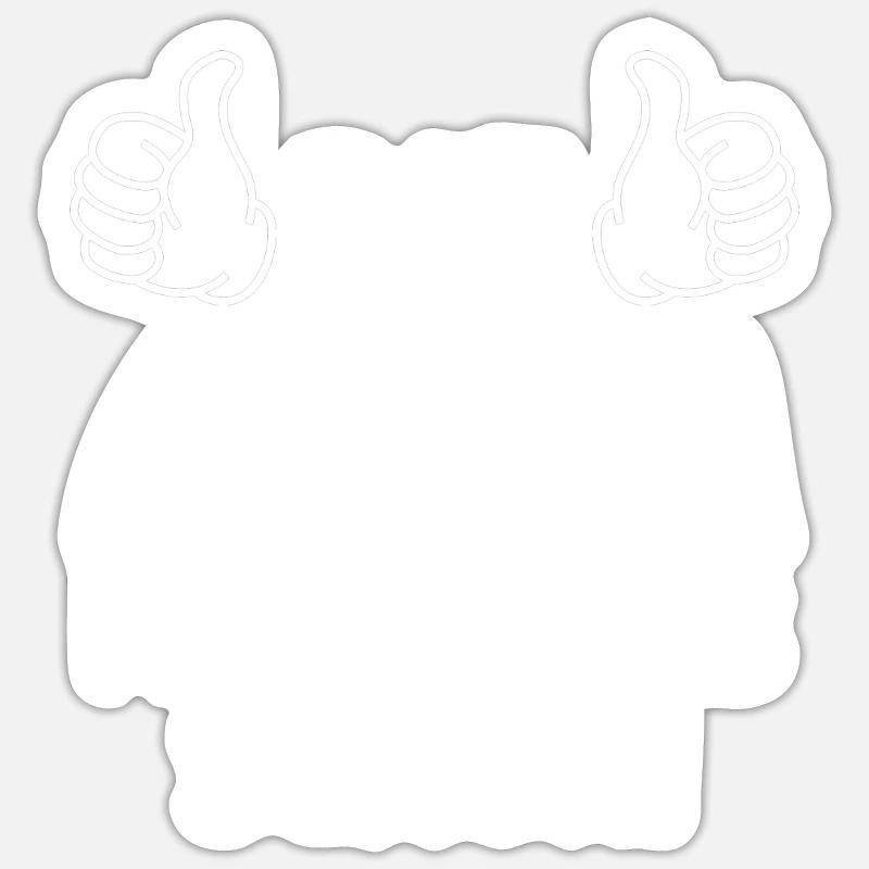 Sticker Größe S (10 x 10 cm) - 