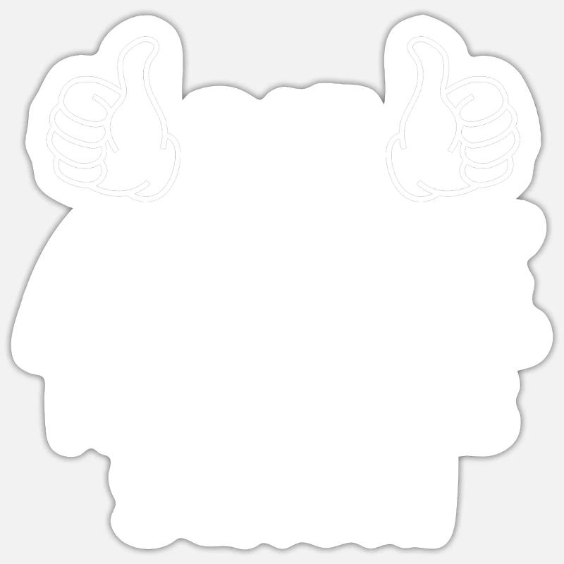 Sticker Größe S (10 x 10 cm) - 