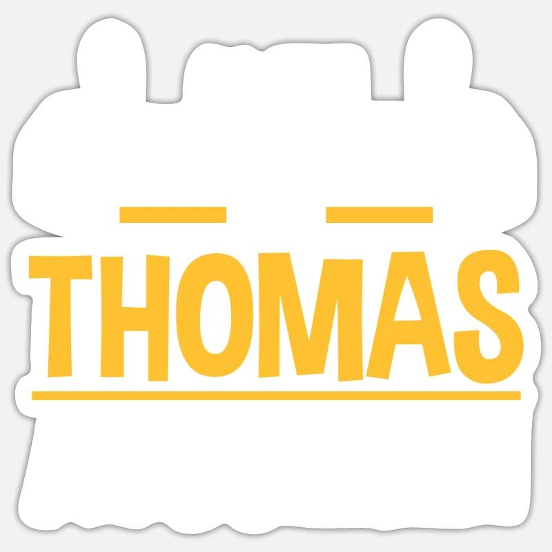 Thomas Sticker Größe S (10 x 10 cm)