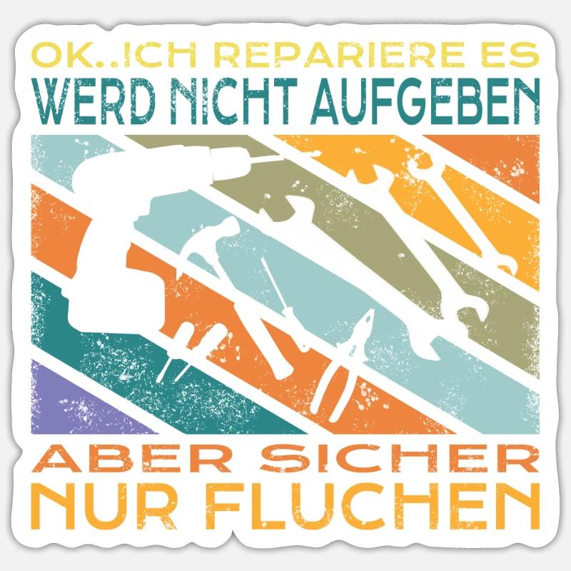 Sticker Größe S (10 x 10 cm) - 