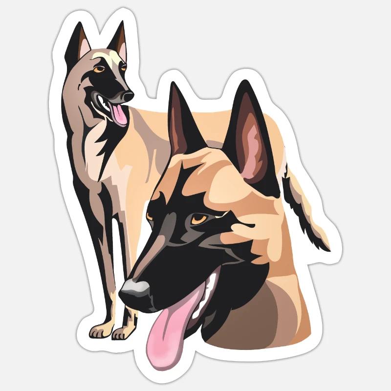 Sticker Größe S (10 x 10 cm) - 