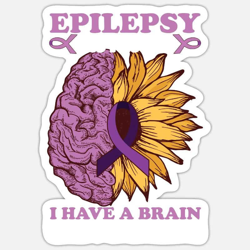 Epilepsy Is Proof Sticker size S (10 x 10 cm)