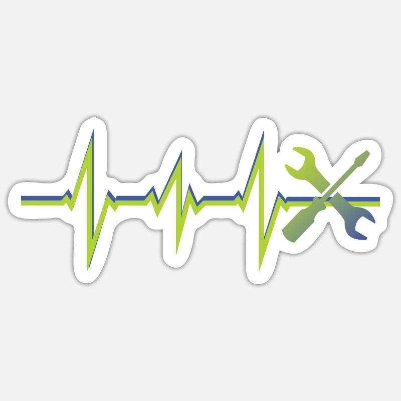 Sticker Größe S (10 x 10 cm) - 