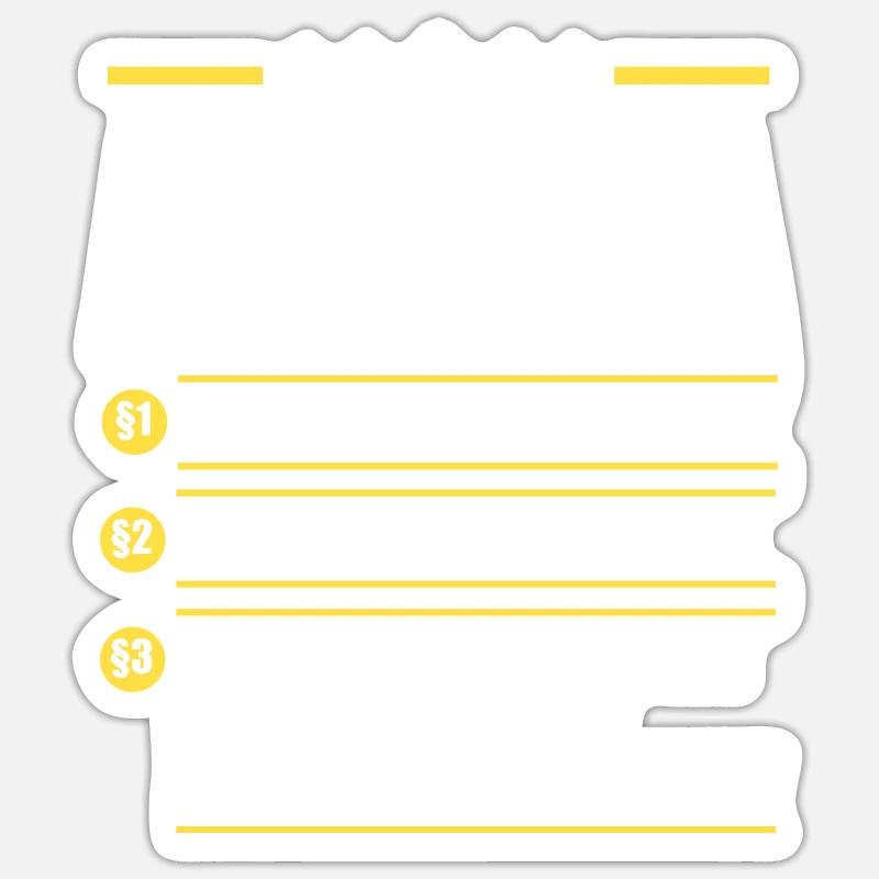 Sticker Größe S (10 x 10 cm) - 