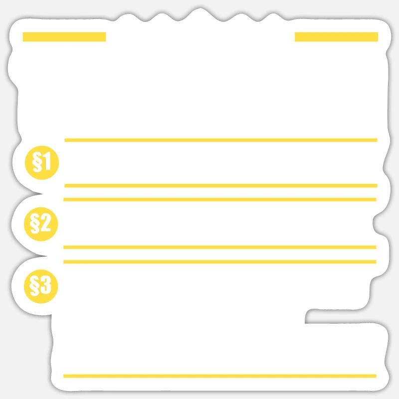 Sticker Größe S (10 x 10 cm) - 