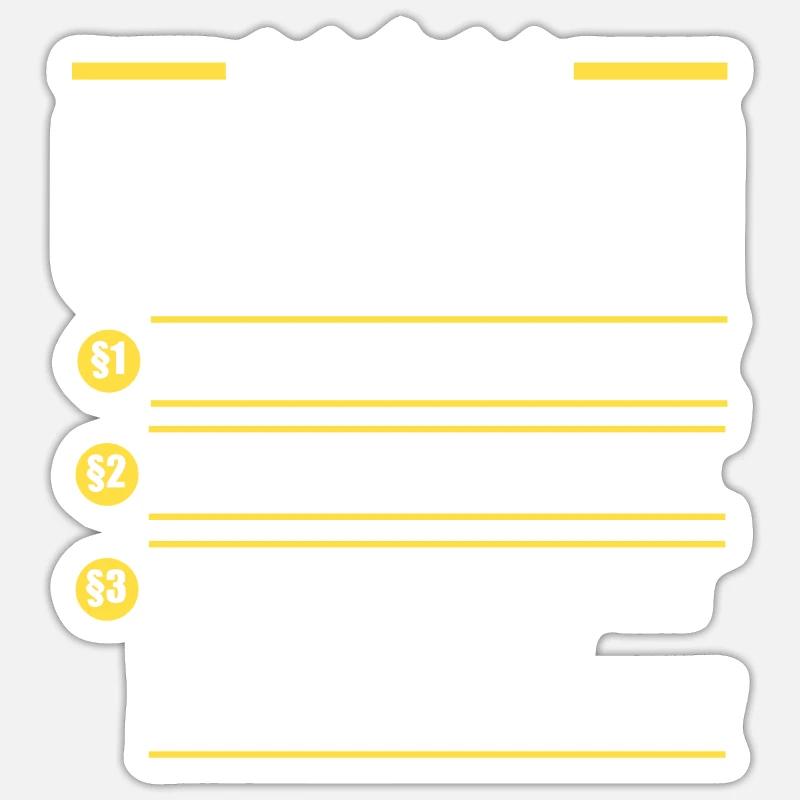 Sticker Größe S (10 x 10 cm) -