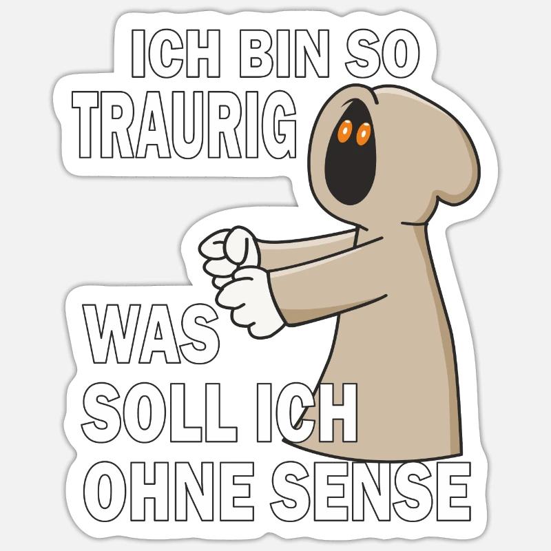 Sticker Größe S (10 x 10 cm) - 