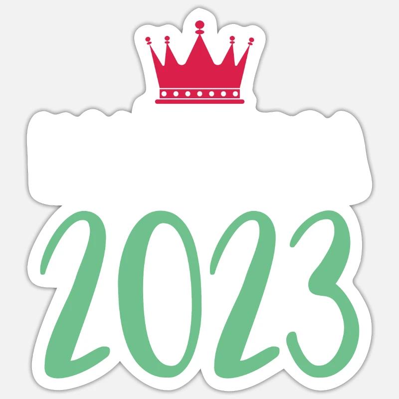 Mallorca 2023 - Sticker Größe S (10 x 10 cm) - Mattweiß