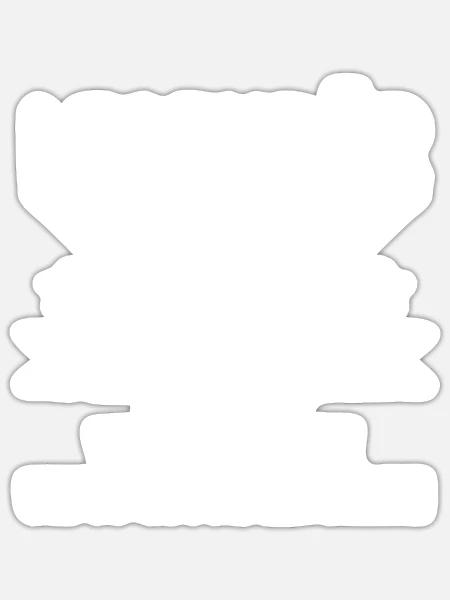 Legendär seit 1985 Limitierte Auflage 1985 - Sticker Größe S (10 x 10 cm) - Mattweiß