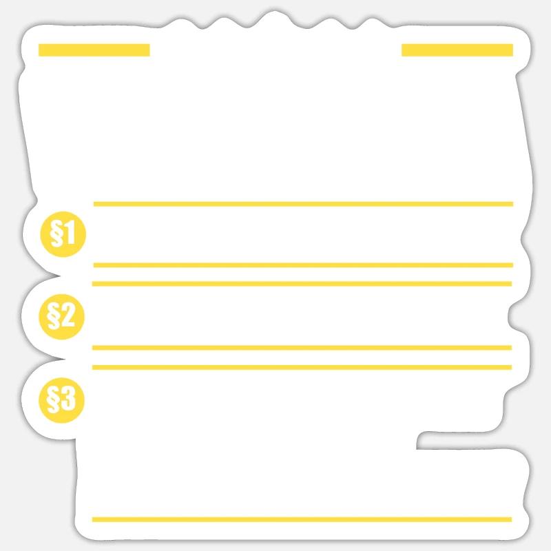 Sticker Größe S (10 x 10 cm) - 