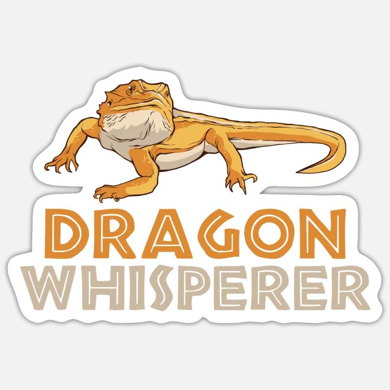 Lizard Lover Lizard Gift Lizard Owner Sticker size S (10 x 10 cm)
