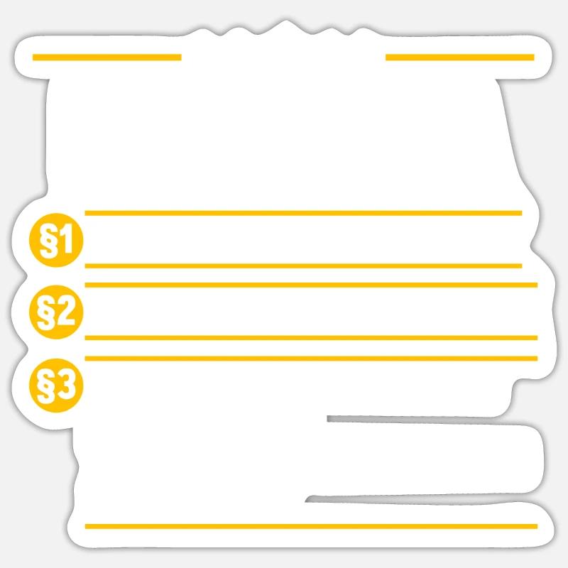 Sticker Größe S (10 x 10 cm) - 