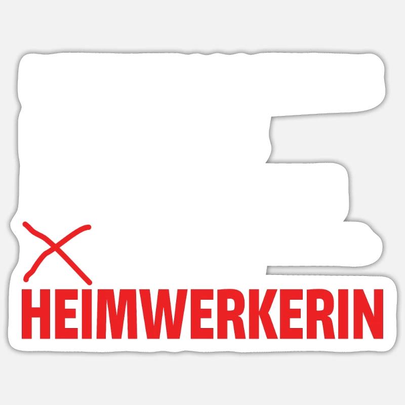 Heimwerker Geschenkidee Handwerker Sticker Größe S (10 x 10 cm)
