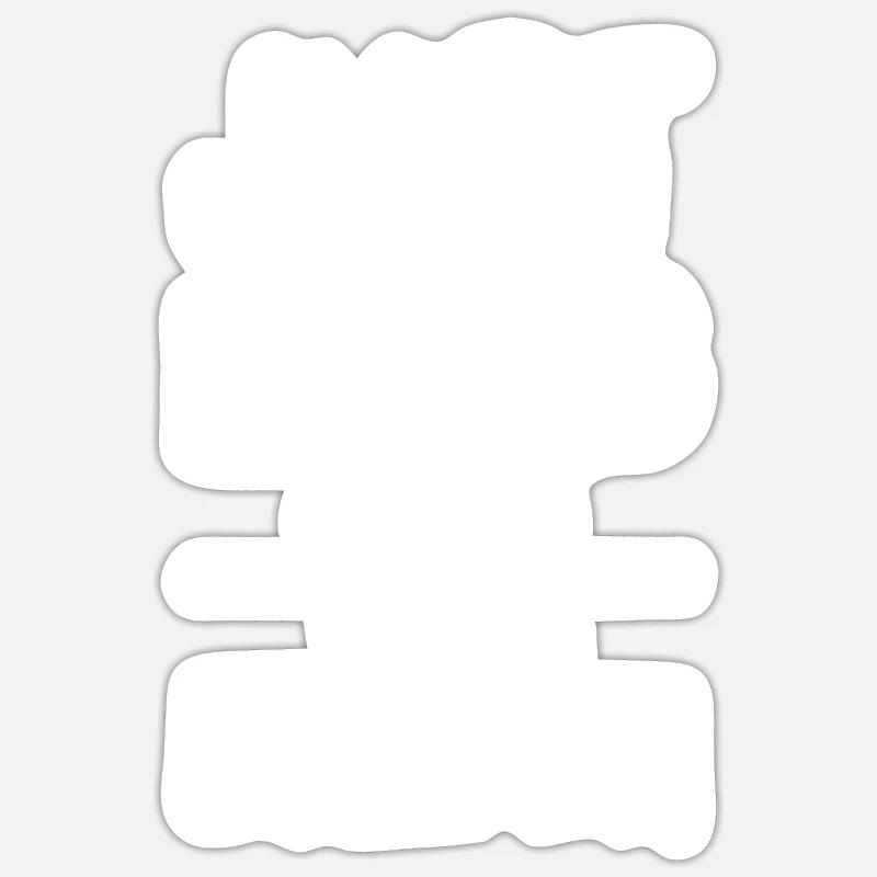 Einfach den Traum leben Sticker Größe S (10 x 10 cm)