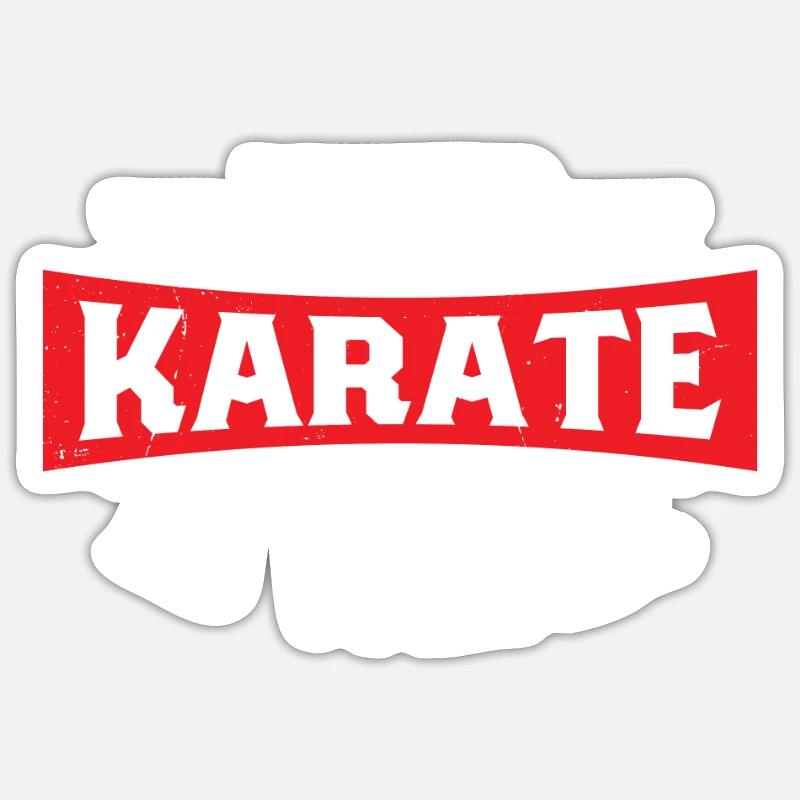 Your Karate Is Weak | Karate Sticker size S (10 x 10 cm)