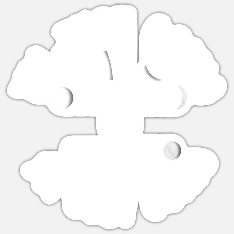 I m Just Going Through A Phase Sticker taille S (10 x 10 cm)