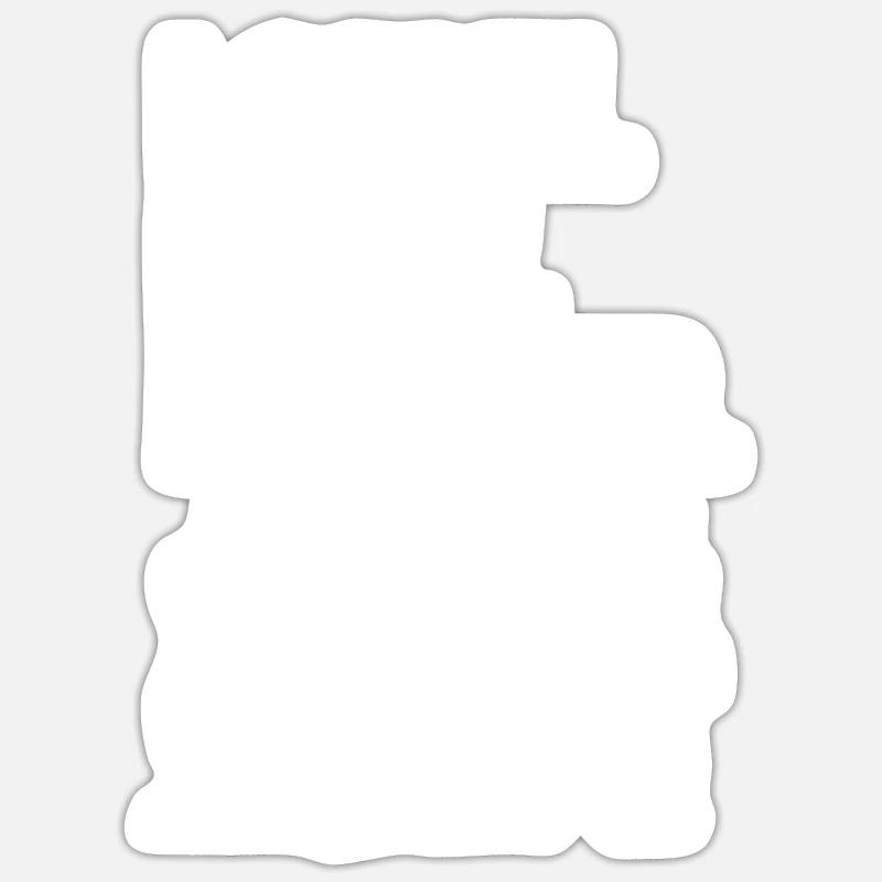 Sticker Größe S (10 x 10 cm) - 