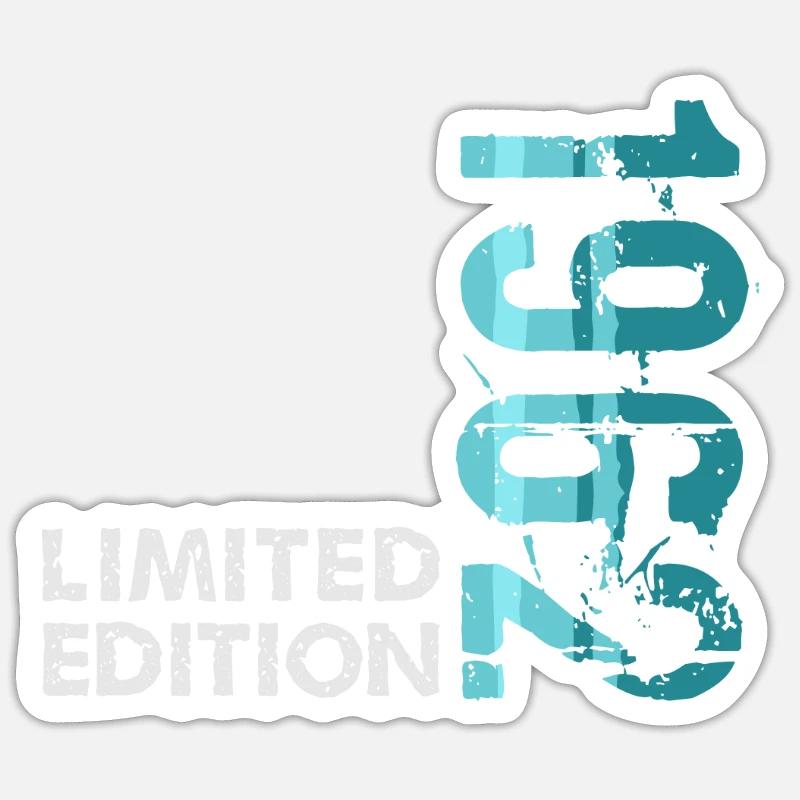 Édition limitée de 1962 - Sticker taille S (10 x 10 cm) - blanc mat