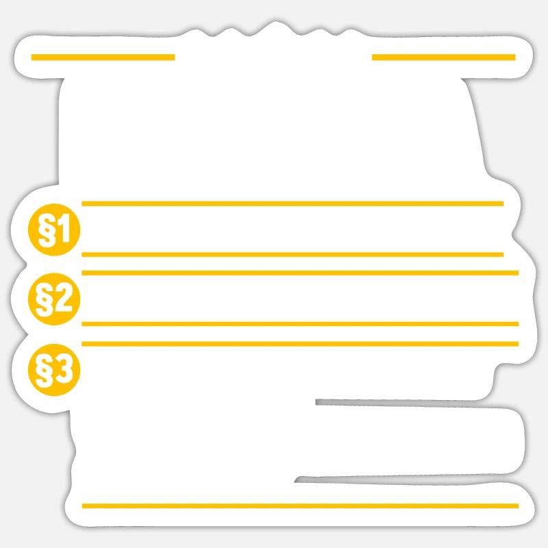Sticker Größe S (10 x 10 cm) - 