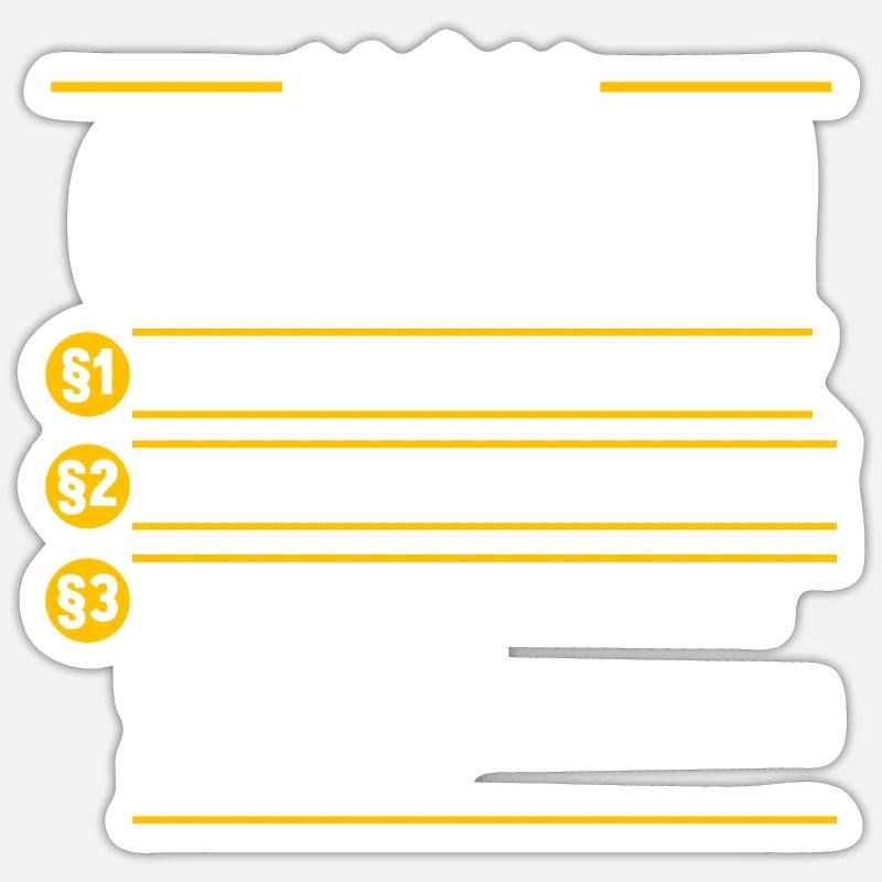 Sticker Größe S (10 x 10 cm) - 