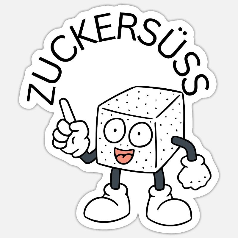 Sticker Größe S (10 x 10 cm) - 