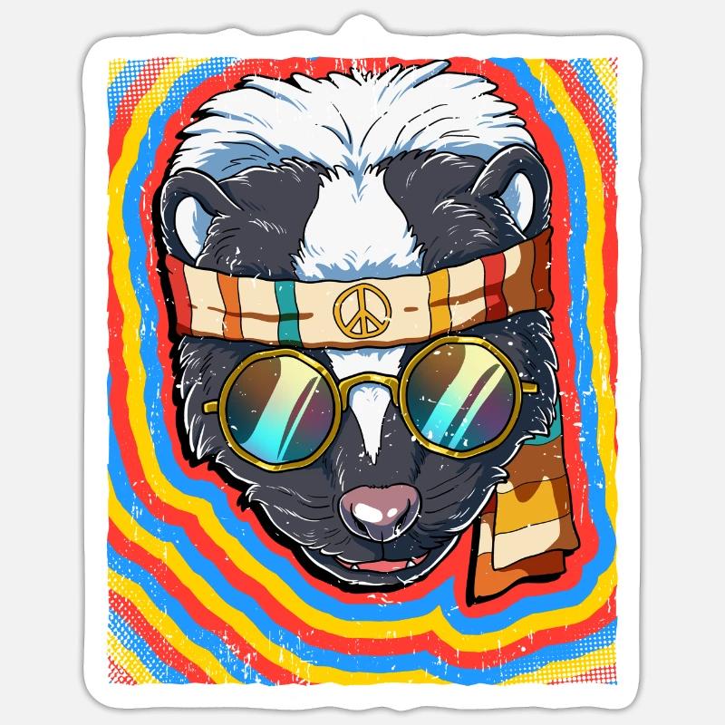 Sticker taille S (10 x 10 cm) - 