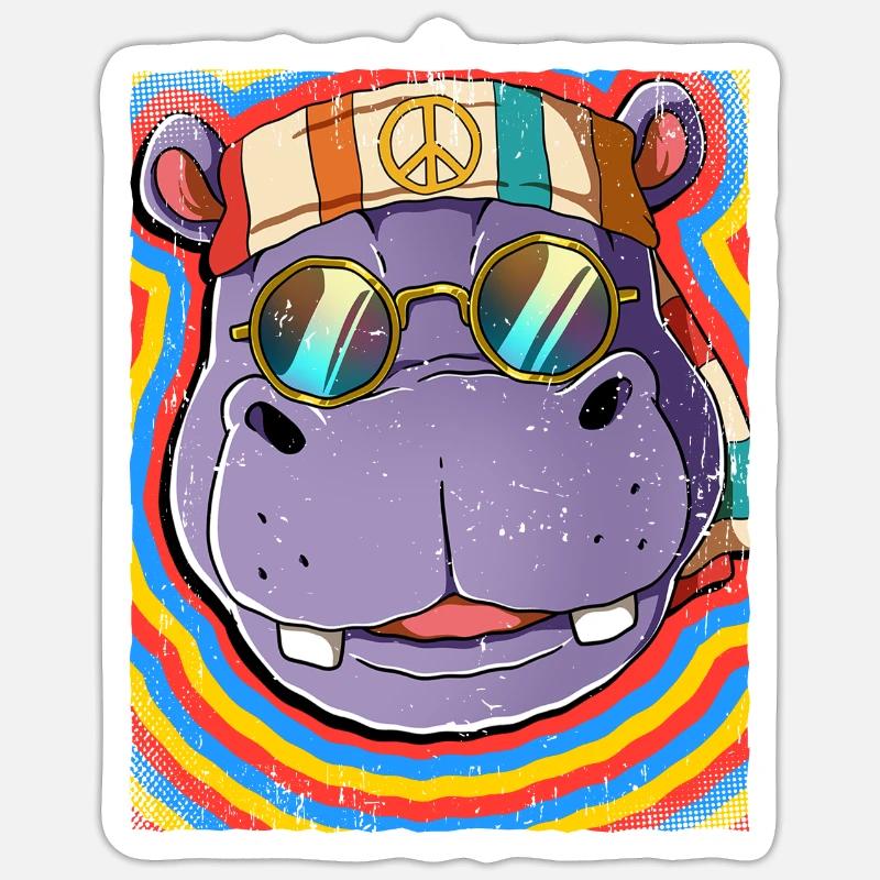 Sticker taille S (10 x 10 cm) -