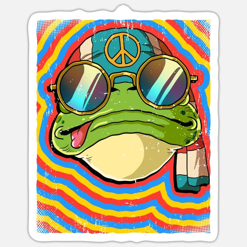 Sticker taille S (10 x 10 cm) - 