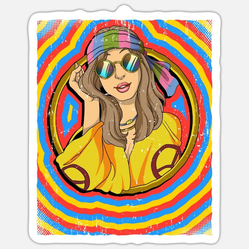 Sticker taille S (10 x 10 cm) - 