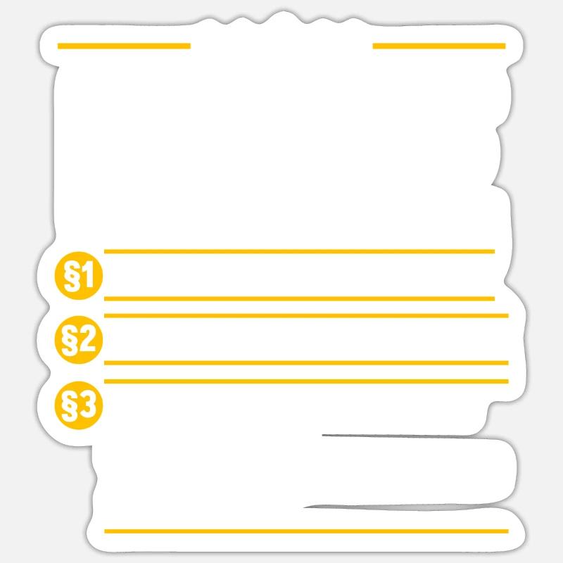 Sticker Größe S (10 x 10 cm) - 