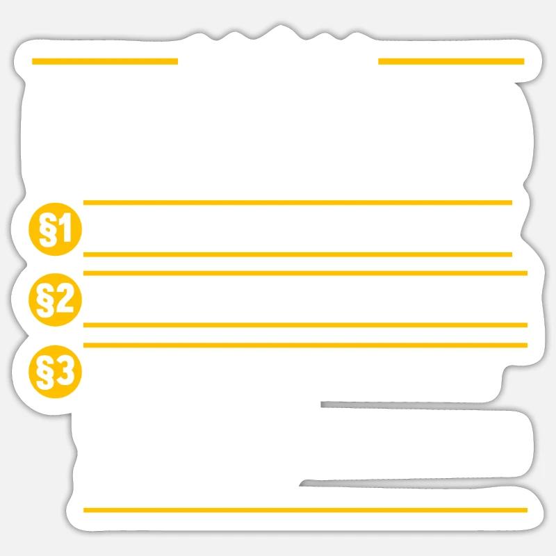 Sticker Größe S (10 x 10 cm) - 