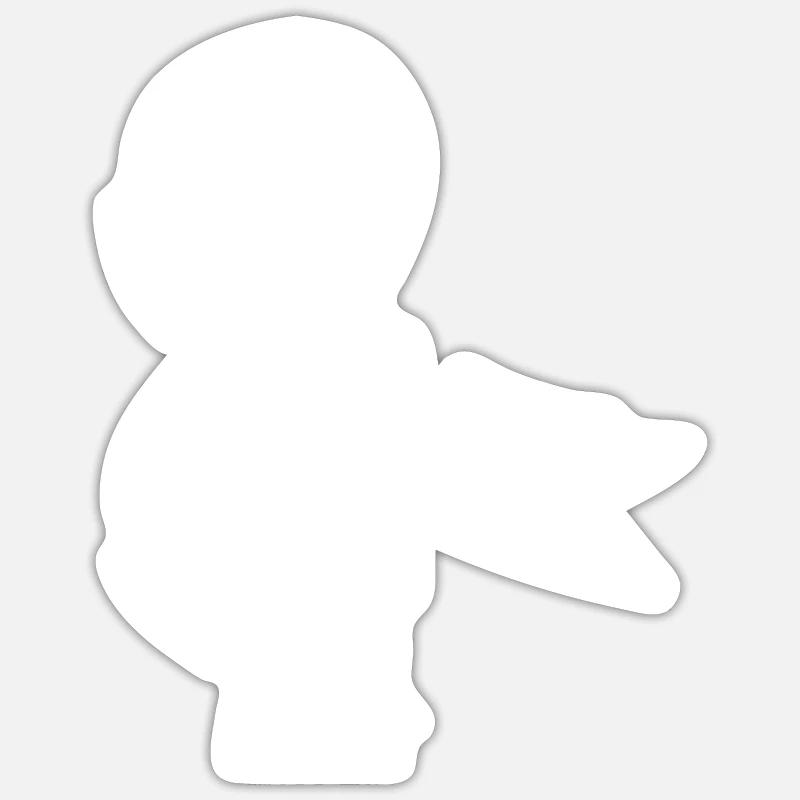 Sticker Größe S (10 x 10 cm) - 