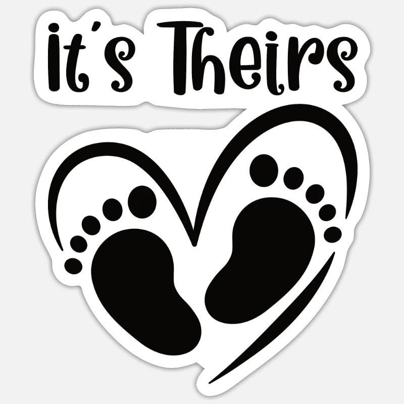 Surrogate Surrogacy Gestational Surrogate Mom - Sticker Größe S (10 x 10 cm) - Mattweiß