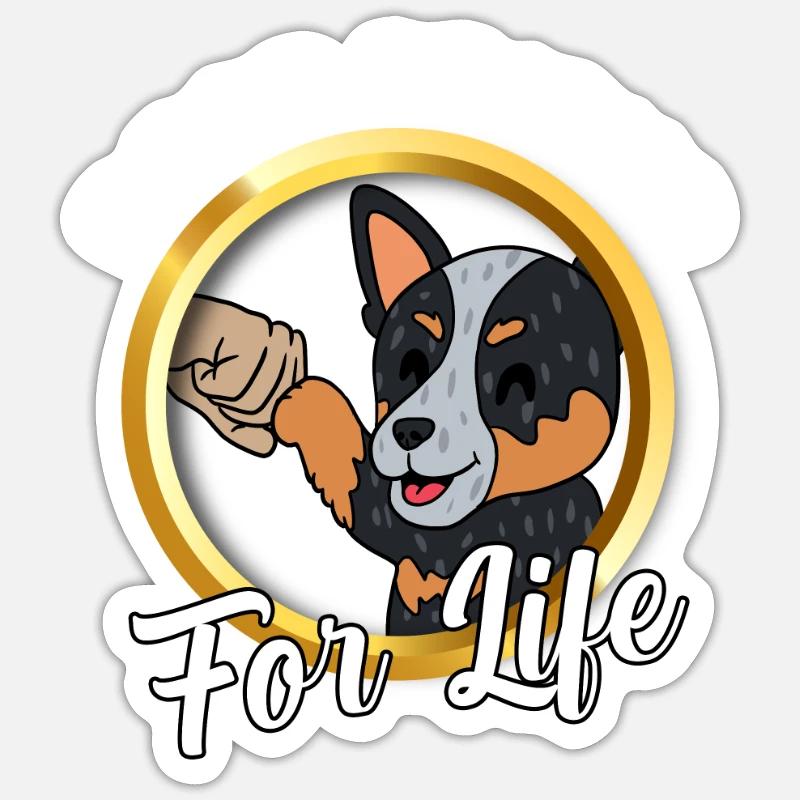 Sticker Größe S (10 x 10 cm) - 