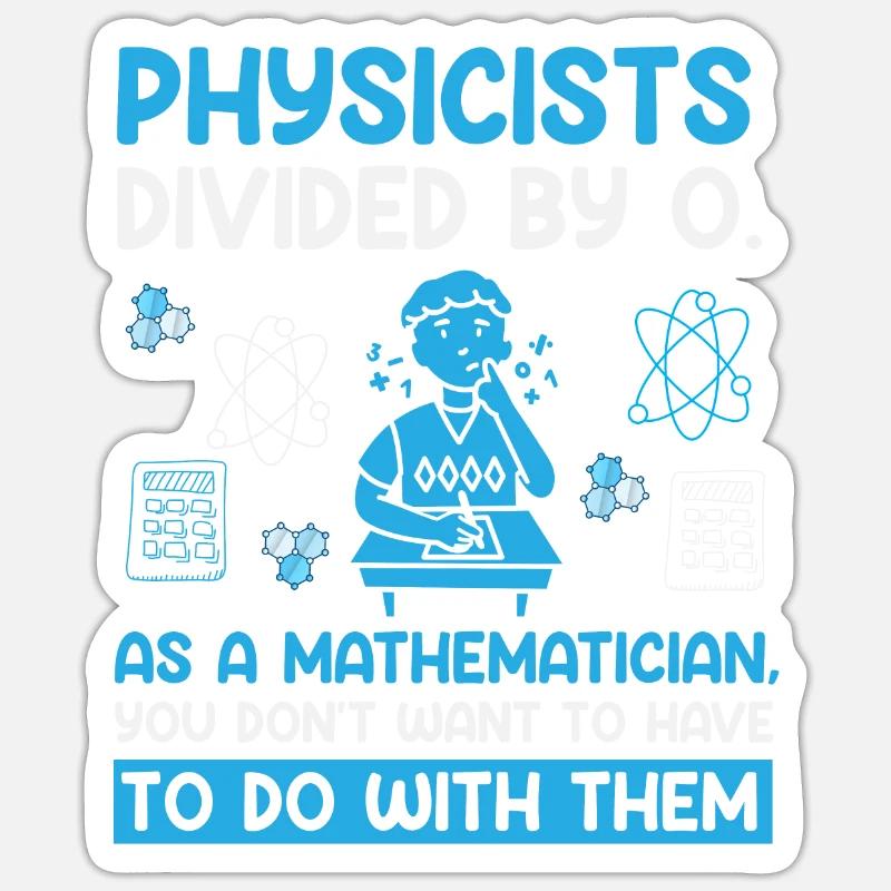 Physics Sticker size S (10 x 10 cm)