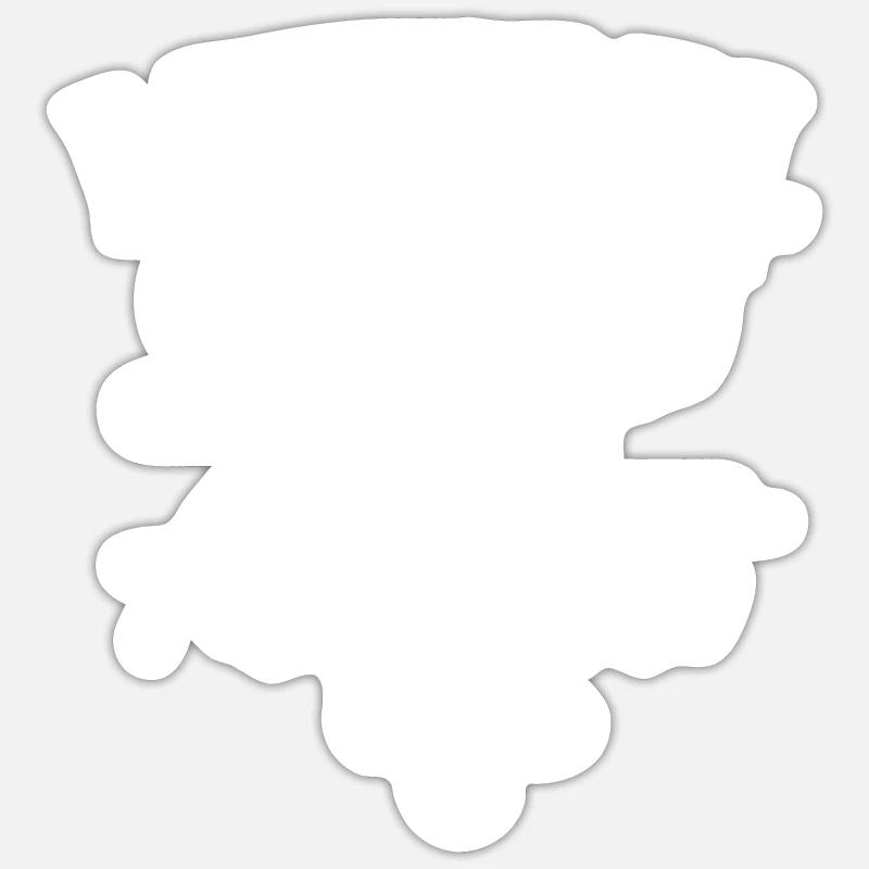 Medizinischer Assistent Krankenschwester Assistenz - Sticker Größe S (10 x 10 cm) - Mattweiß