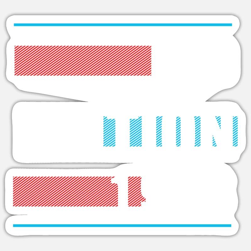 Sticker taille S (10 x 10 cm) - 