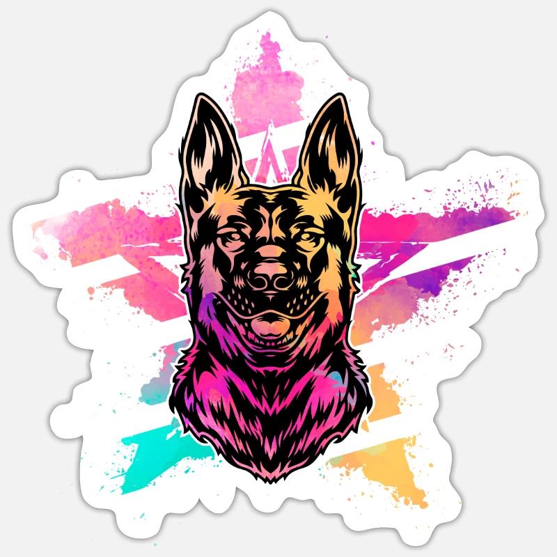 Sticker Größe S (10 x 10 cm) - 