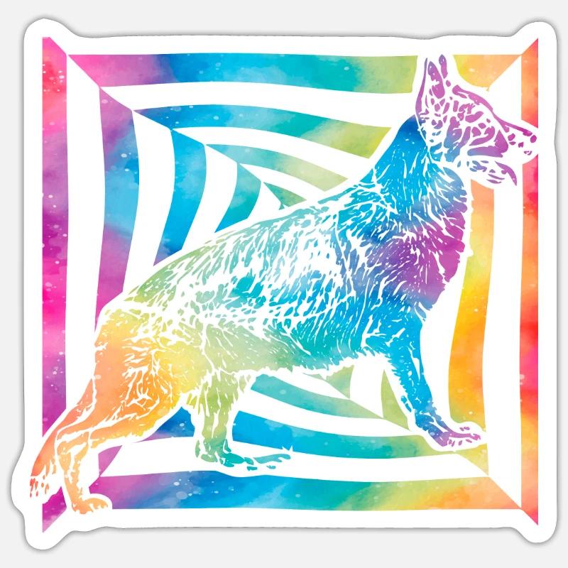 Sticker Größe S (10 x 10 cm) - 