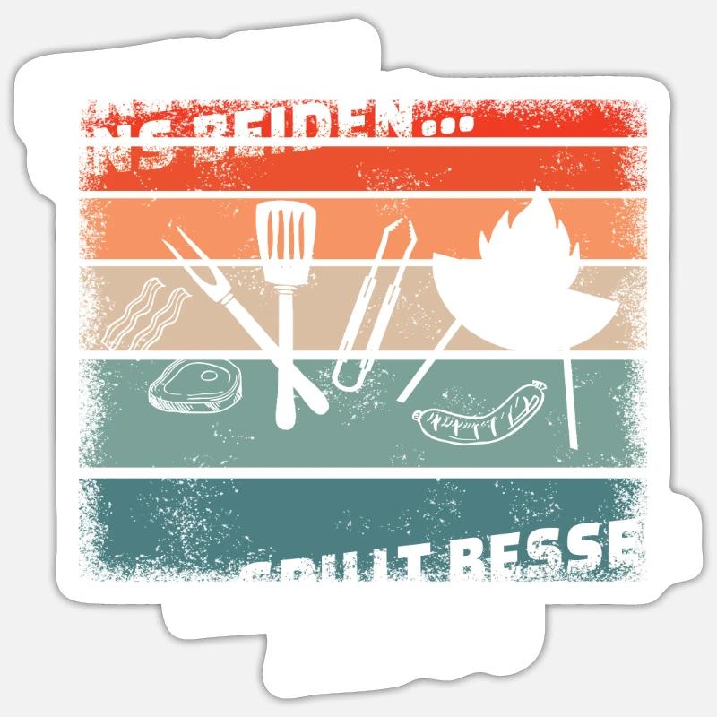 Sticker Größe S (10 x 10 cm) - 