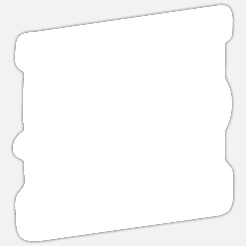 Developer Coder Programmer Computer - Sticker size S (10 x 10 cm) - white matte