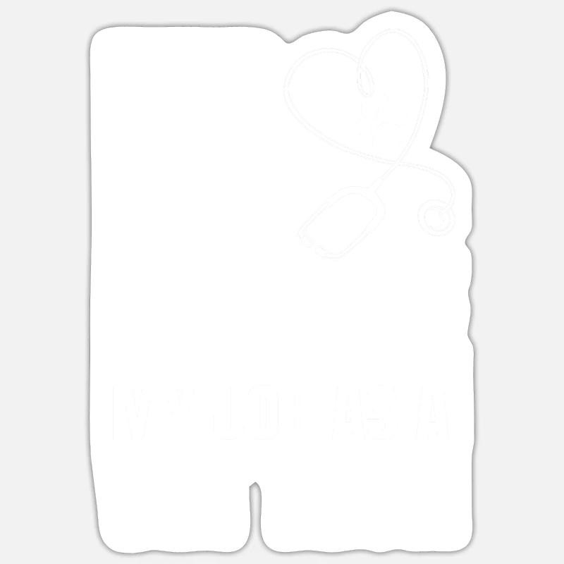 Funny veterinary technician pun Sticker size S (10 x 10 cm)