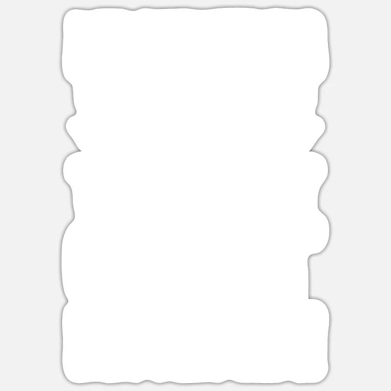 Tulips Cat - Sticker size S (10 x 10 cm) - white matte