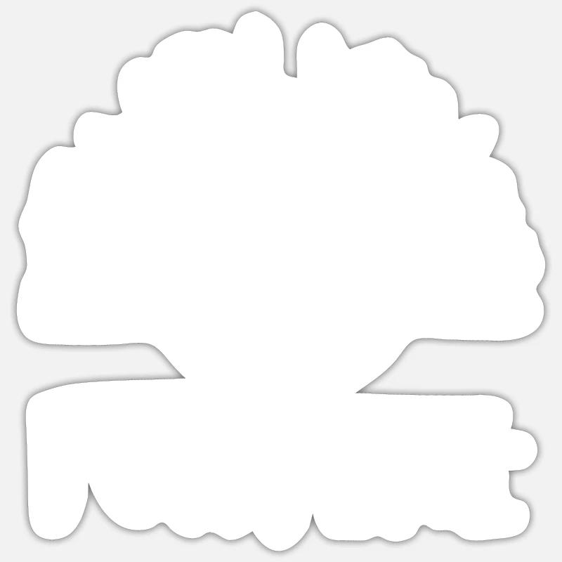 Cheese Curds Gravy Mix Canada Poutine Sticker taille S (10 x 10 cm)