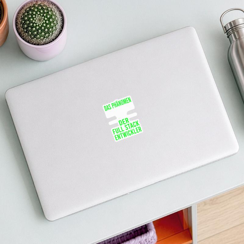Informatik Computer Programmierer Entwickler Coder Sticker Größe S (10 x 10 cm)