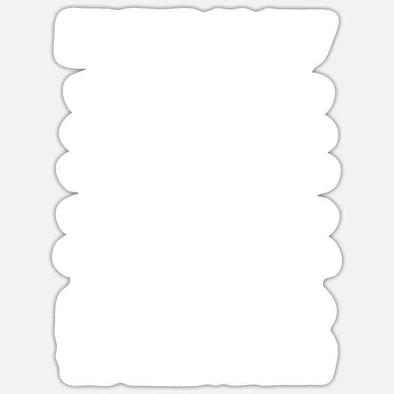Softball Catcher - Sticker size S (10 x 10 cm) - white matte