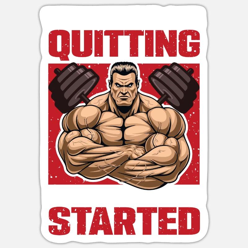 Remember your beginning - Sticker size S (10 x 10 cm) - white matte
